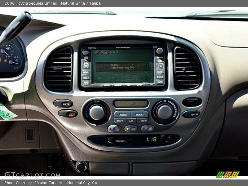 Natural White / Taupe 2006 Toyota Sequoia Limited