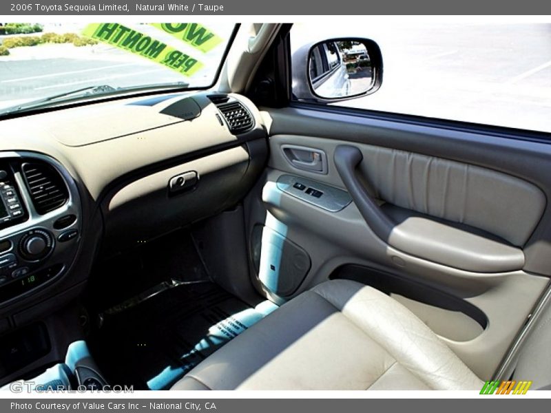 Natural White / Taupe 2006 Toyota Sequoia Limited
