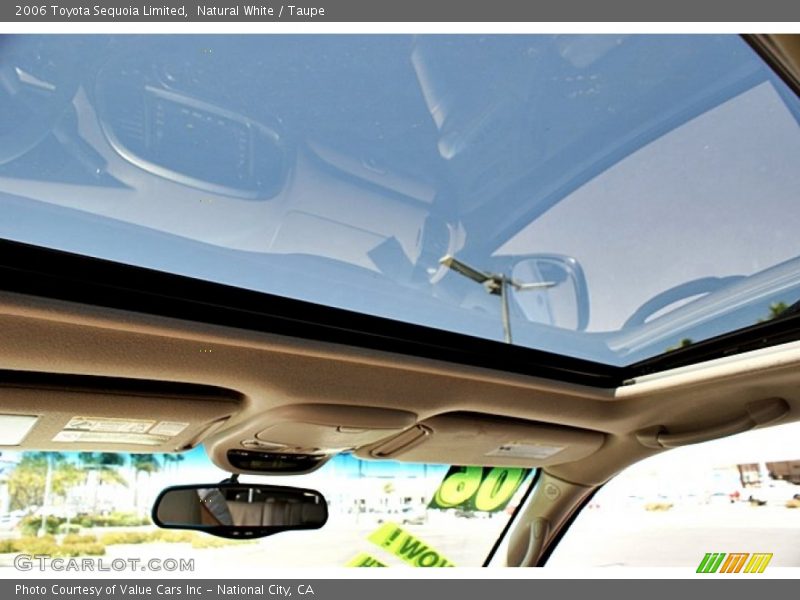 Natural White / Taupe 2006 Toyota Sequoia Limited