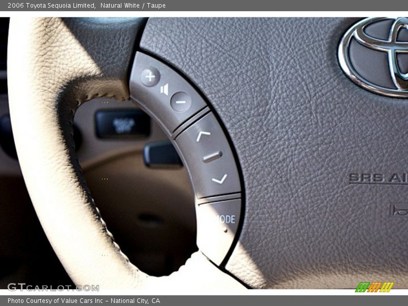 Natural White / Taupe 2006 Toyota Sequoia Limited