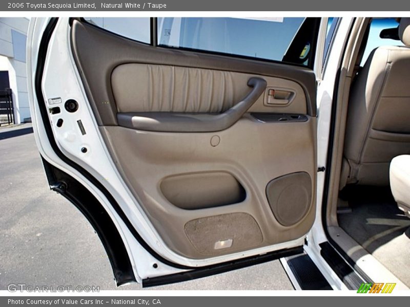 Natural White / Taupe 2006 Toyota Sequoia Limited