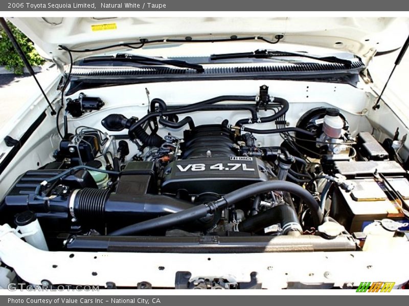 Natural White / Taupe 2006 Toyota Sequoia Limited