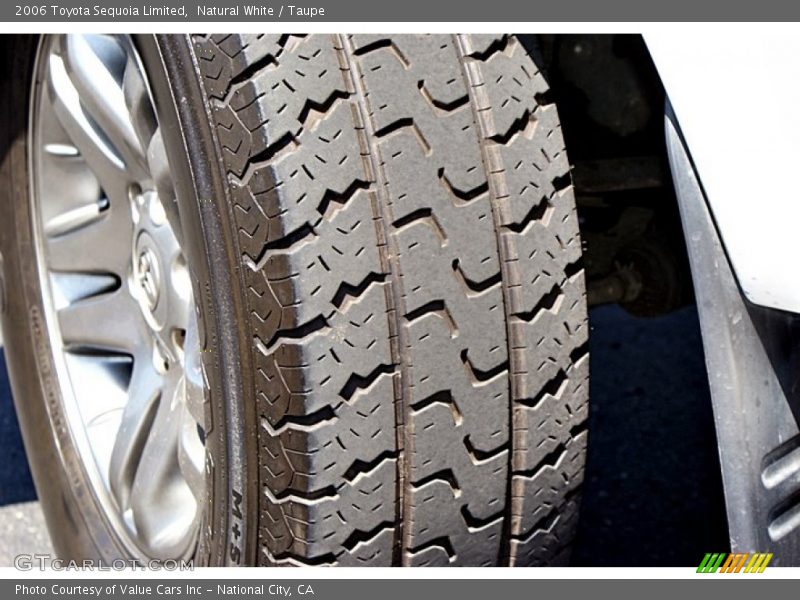 Natural White / Taupe 2006 Toyota Sequoia Limited