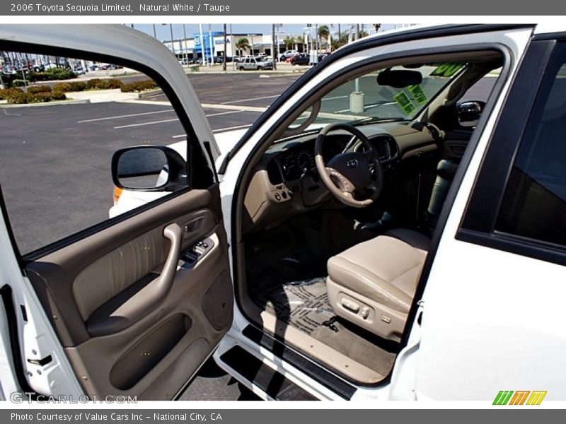Natural White / Taupe 2006 Toyota Sequoia Limited