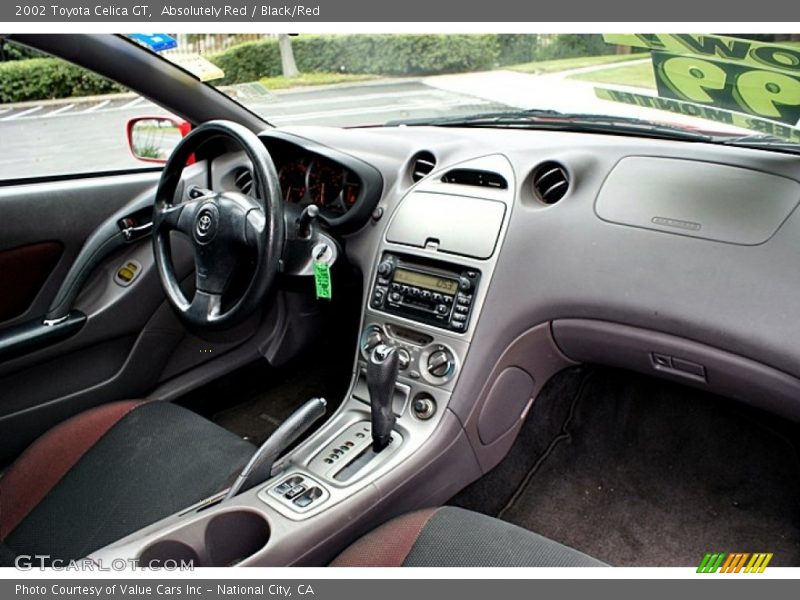 Dashboard of 2002 Celica GT