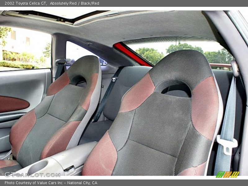 Absolutely Red / Black/Red 2002 Toyota Celica GT