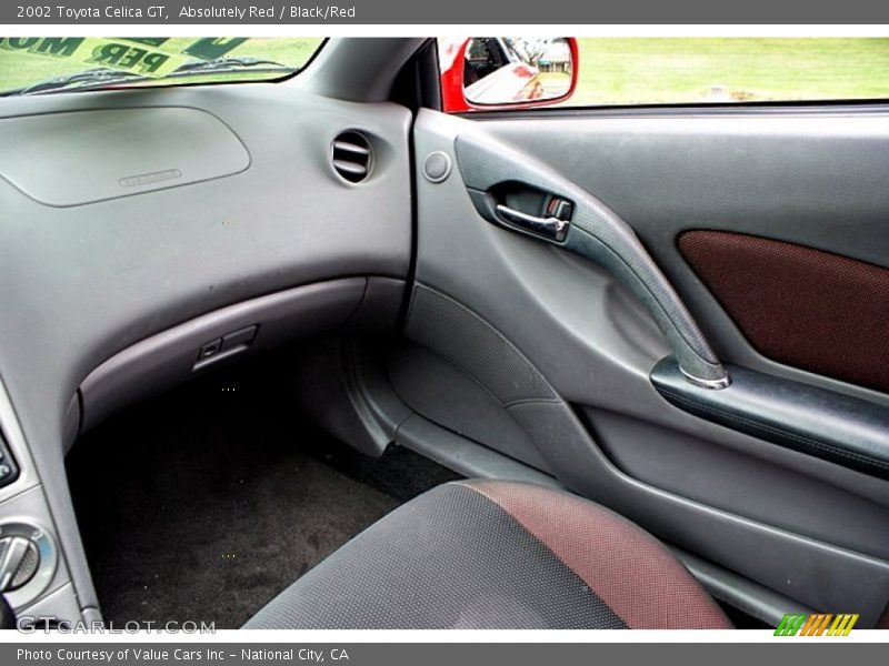 Absolutely Red / Black/Red 2002 Toyota Celica GT
