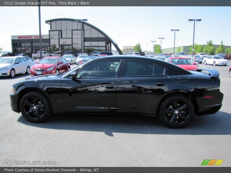 Pitch Black / Black 2012 Dodge Charger SXT Plus