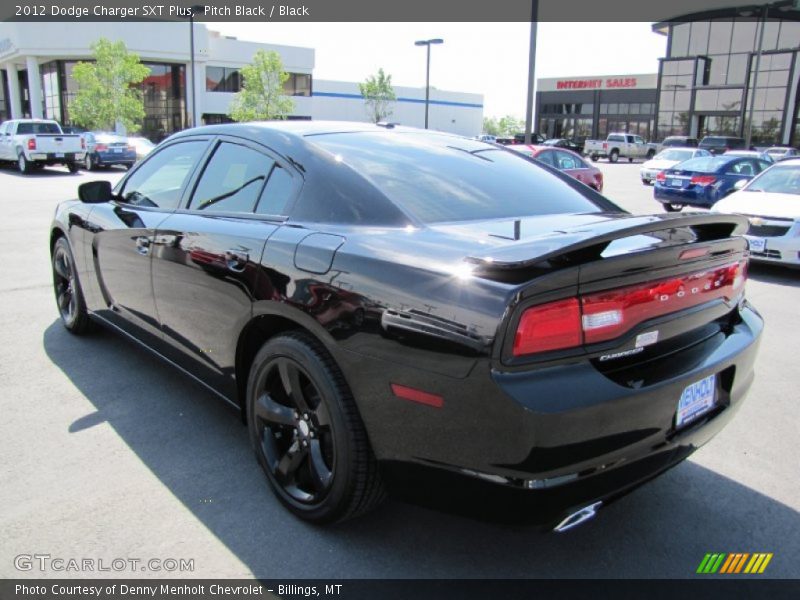 Pitch Black / Black 2012 Dodge Charger SXT Plus