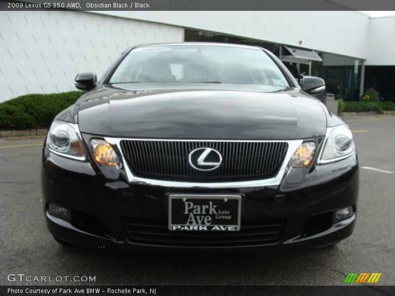 Obsidian Black / Black 2009 Lexus GS 350 AWD