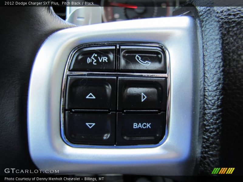 Pitch Black / Black 2012 Dodge Charger SXT Plus