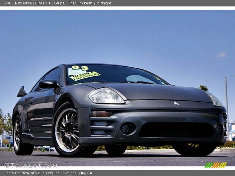 Titanium Pearl / Midnight 2003 Mitsubishi Eclipse GTS Coupe