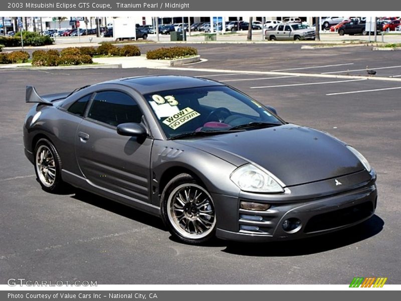 Titanium Pearl / Midnight 2003 Mitsubishi Eclipse GTS Coupe