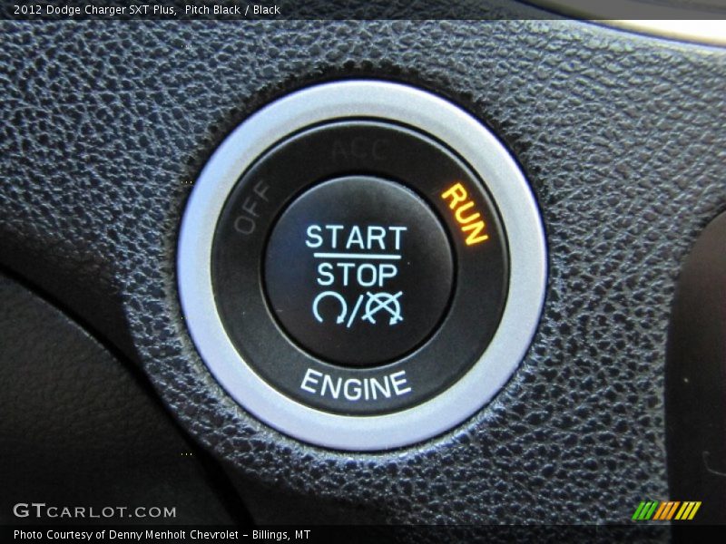 Pitch Black / Black 2012 Dodge Charger SXT Plus