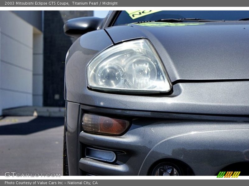Titanium Pearl / Midnight 2003 Mitsubishi Eclipse GTS Coupe