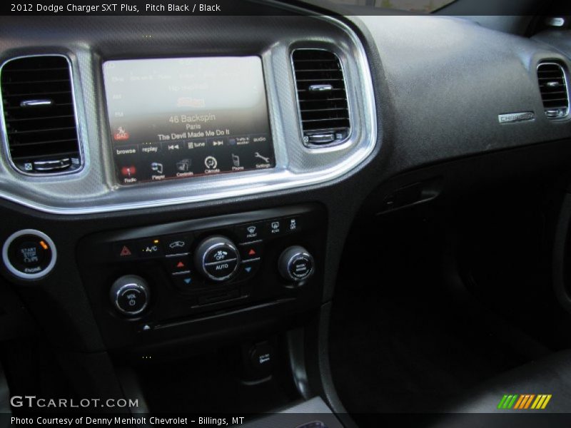 Pitch Black / Black 2012 Dodge Charger SXT Plus