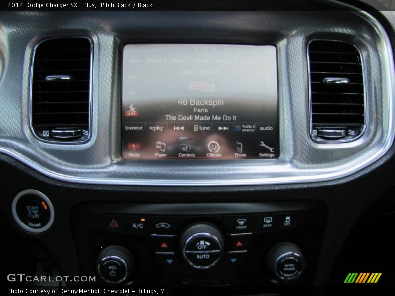 Pitch Black / Black 2012 Dodge Charger SXT Plus