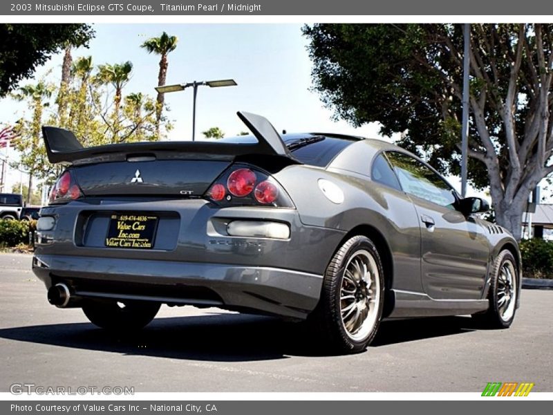 Titanium Pearl / Midnight 2003 Mitsubishi Eclipse GTS Coupe