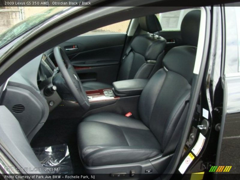 Obsidian Black / Black 2009 Lexus GS 350 AWD