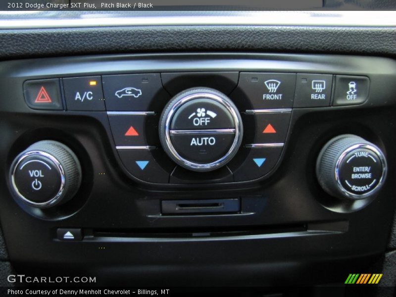 Pitch Black / Black 2012 Dodge Charger SXT Plus