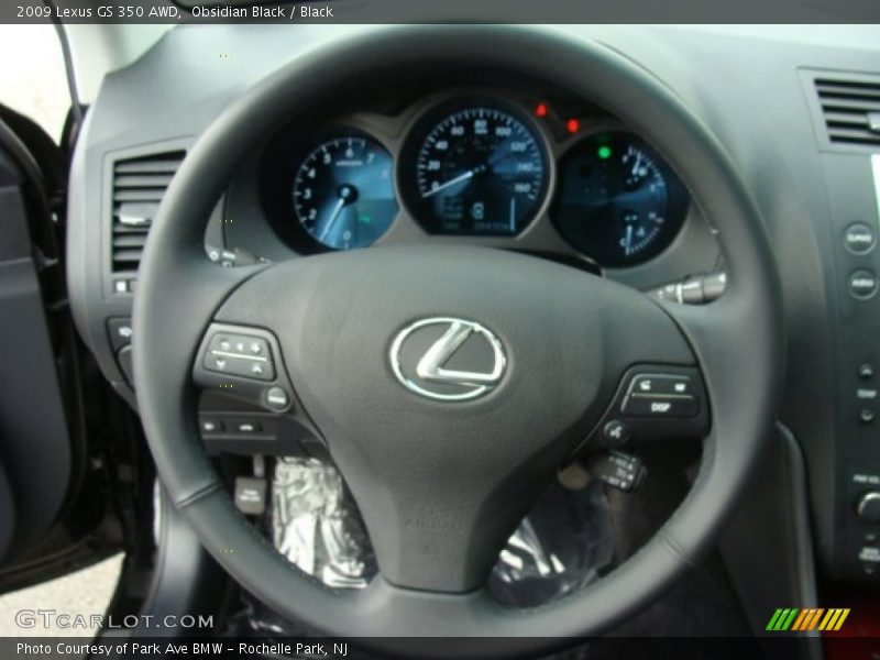 Obsidian Black / Black 2009 Lexus GS 350 AWD