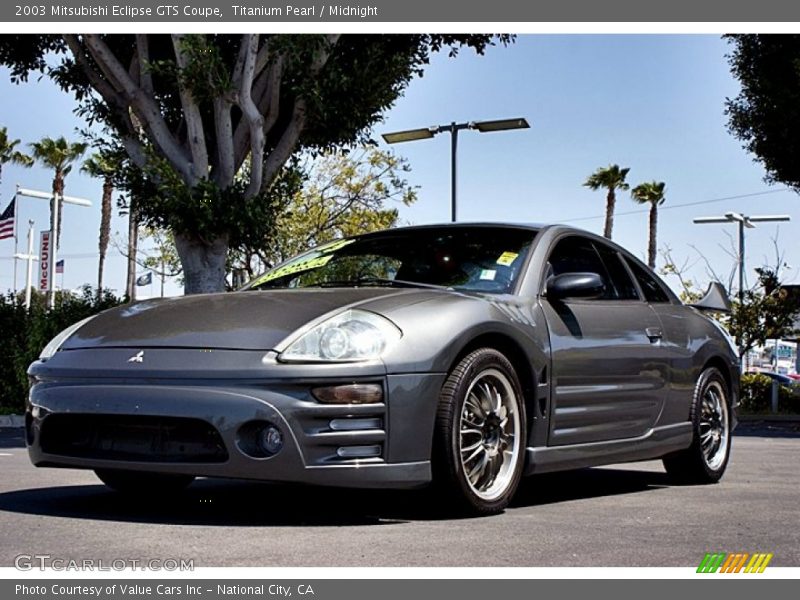 Titanium Pearl / Midnight 2003 Mitsubishi Eclipse GTS Coupe