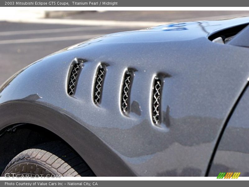 Titanium Pearl / Midnight 2003 Mitsubishi Eclipse GTS Coupe