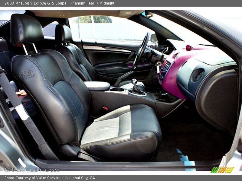 Titanium Pearl / Midnight 2003 Mitsubishi Eclipse GTS Coupe