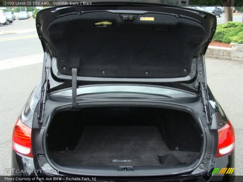 Obsidian Black / Black 2009 Lexus GS 350 AWD