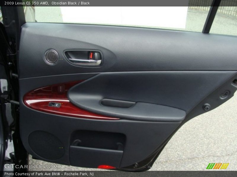 Obsidian Black / Black 2009 Lexus GS 350 AWD