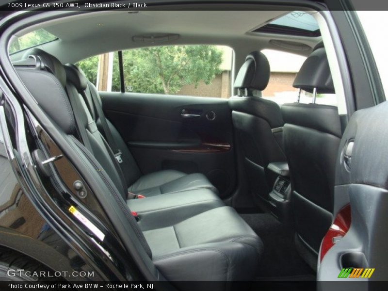 Obsidian Black / Black 2009 Lexus GS 350 AWD