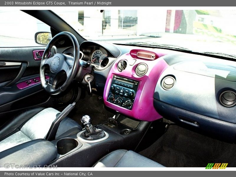 Titanium Pearl / Midnight 2003 Mitsubishi Eclipse GTS Coupe
