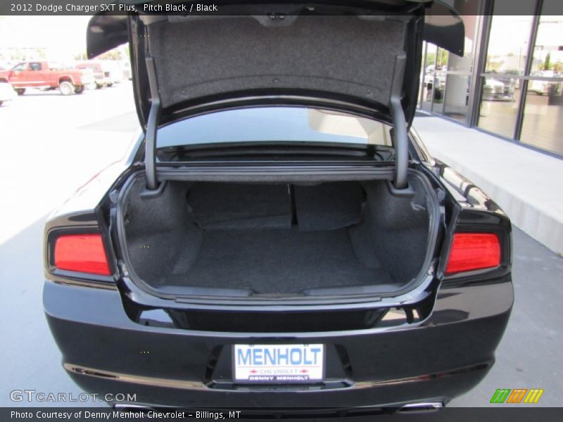 Pitch Black / Black 2012 Dodge Charger SXT Plus