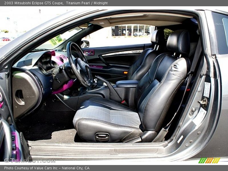 Titanium Pearl / Midnight 2003 Mitsubishi Eclipse GTS Coupe