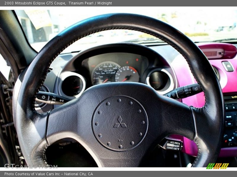 Titanium Pearl / Midnight 2003 Mitsubishi Eclipse GTS Coupe