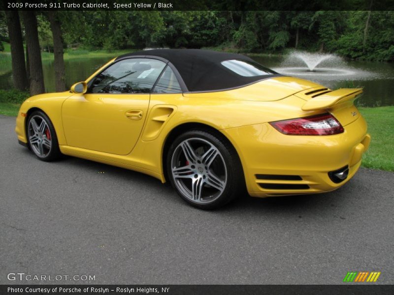  2009 911 Turbo Cabriolet Speed Yellow