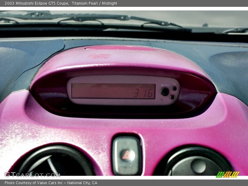 Titanium Pearl / Midnight 2003 Mitsubishi Eclipse GTS Coupe