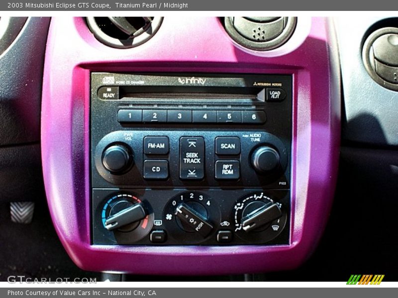 Titanium Pearl / Midnight 2003 Mitsubishi Eclipse GTS Coupe