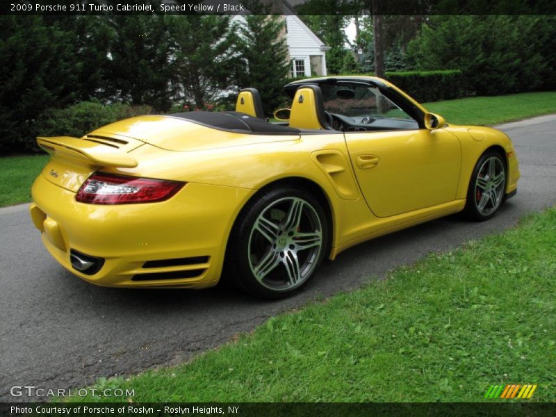  2009 911 Turbo Cabriolet Speed Yellow