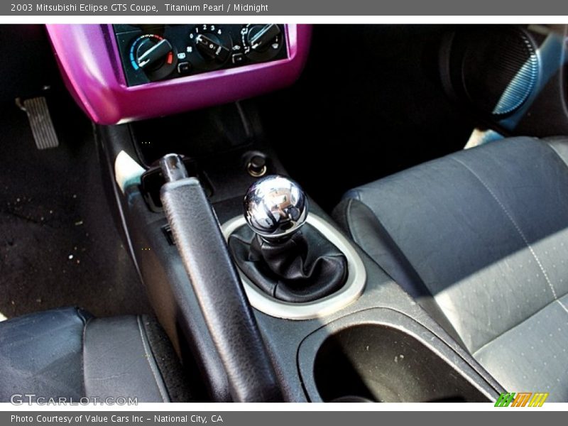 Titanium Pearl / Midnight 2003 Mitsubishi Eclipse GTS Coupe
