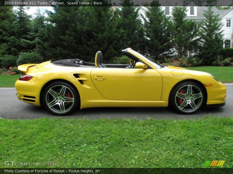  2009 911 Turbo Cabriolet Speed Yellow