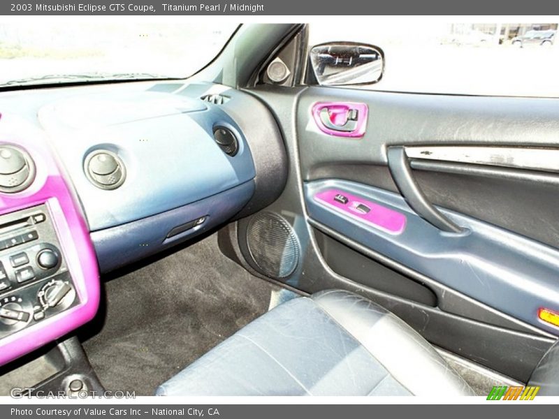 Titanium Pearl / Midnight 2003 Mitsubishi Eclipse GTS Coupe