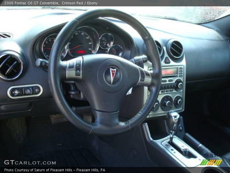 Crimson Red / Ebony 2006 Pontiac G6 GT Convertible