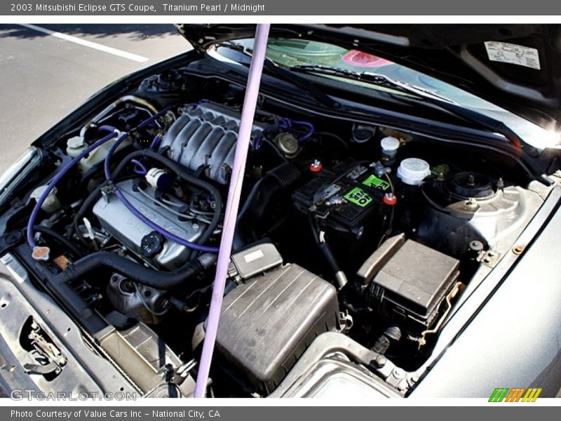 Titanium Pearl / Midnight 2003 Mitsubishi Eclipse GTS Coupe