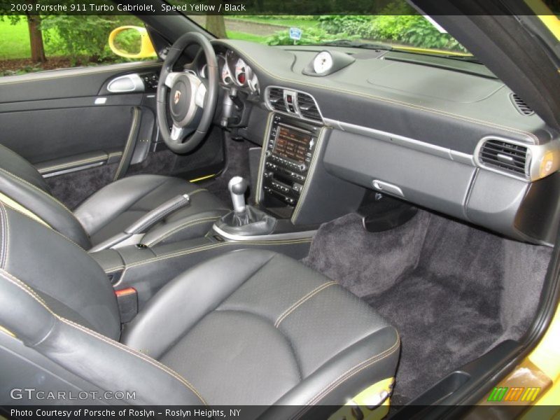  2009 911 Turbo Cabriolet Black Interior