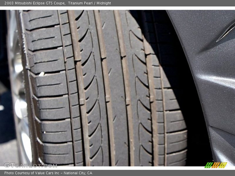 Titanium Pearl / Midnight 2003 Mitsubishi Eclipse GTS Coupe