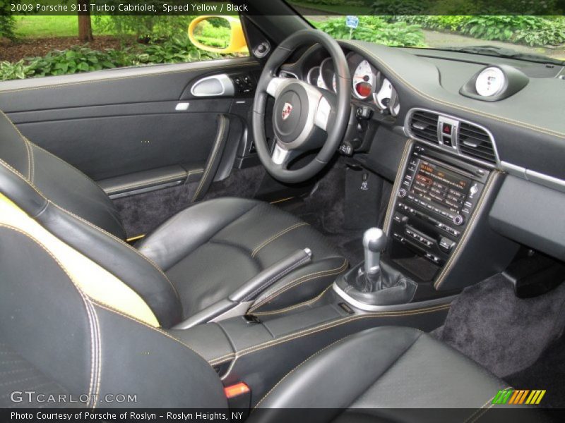  2009 911 Turbo Cabriolet Black Interior