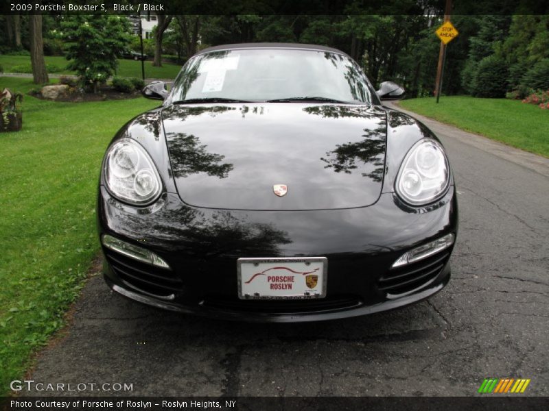 Black / Black 2009 Porsche Boxster S