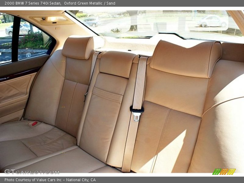 Oxford Green Metallic / Sand 2000 BMW 7 Series 740i Sedan