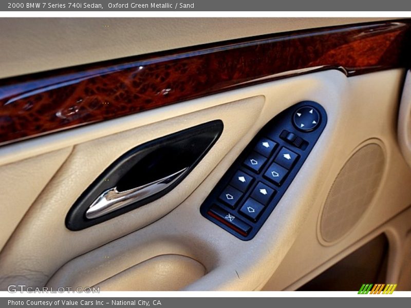 Oxford Green Metallic / Sand 2000 BMW 7 Series 740i Sedan
